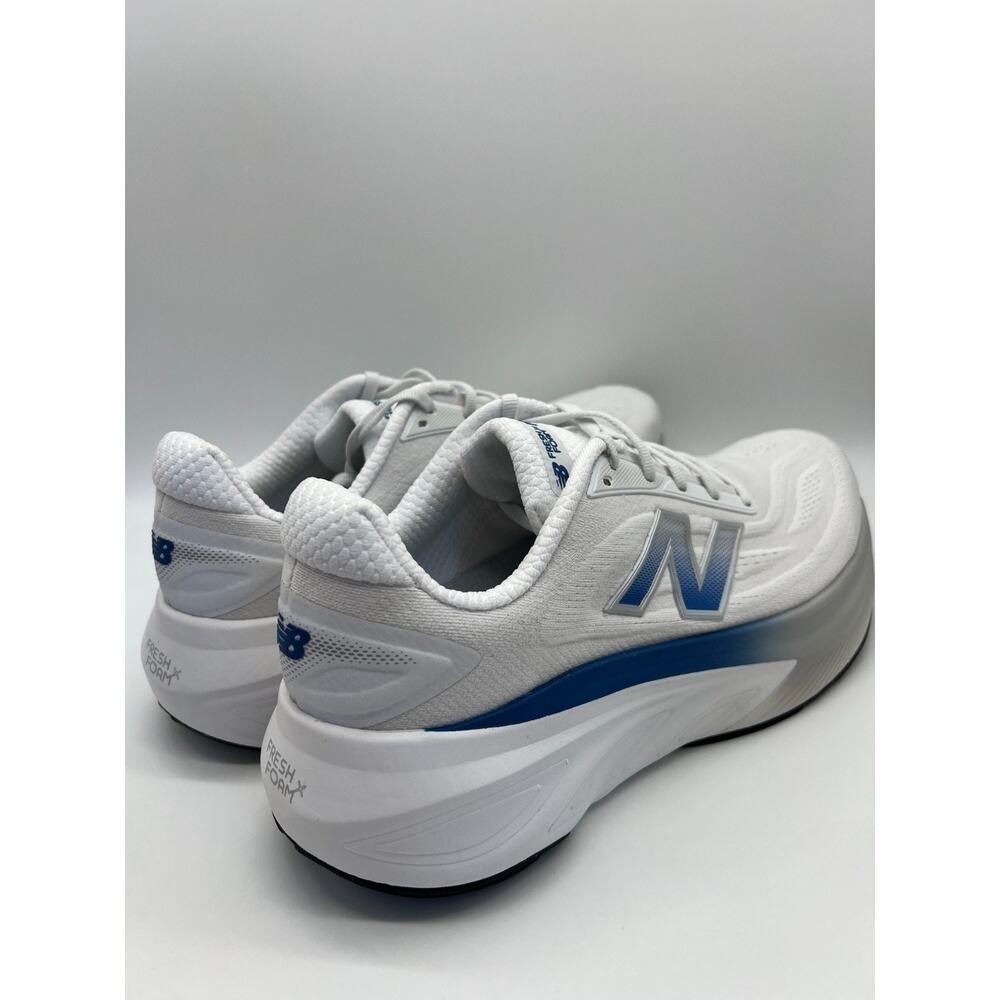 New Balance Fresh Foam X More V6 Men Size 10.5 White Blue New - Picture 6 of 16